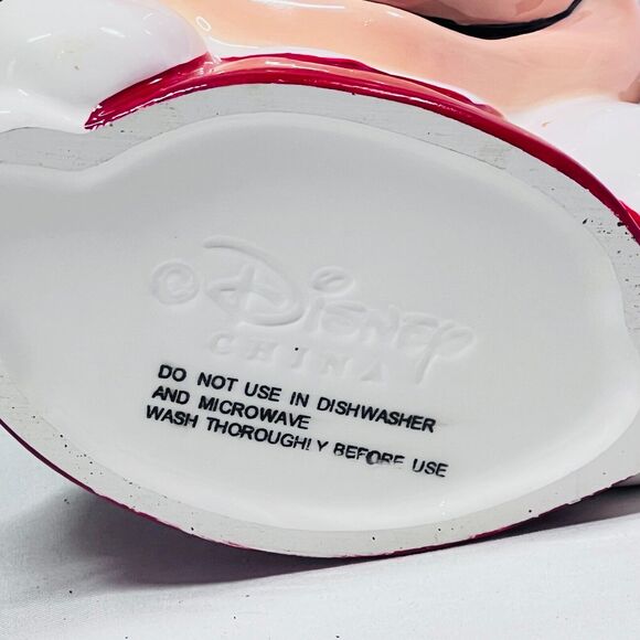 Disney Minnie Mouse Mug with Hat Ceramic Cup Coffee Tea Disneyland Collectable - Picture 5 of 6